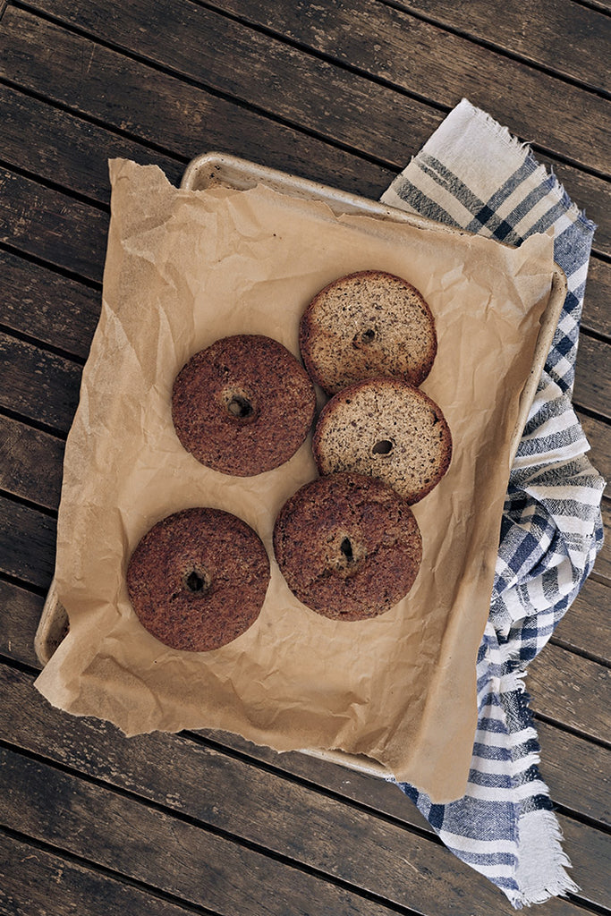 These gluten and grain free bagels are a staple to keep in your freezer